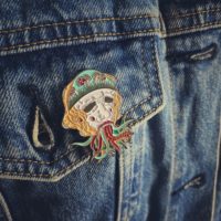 Octo Mushroom Pin