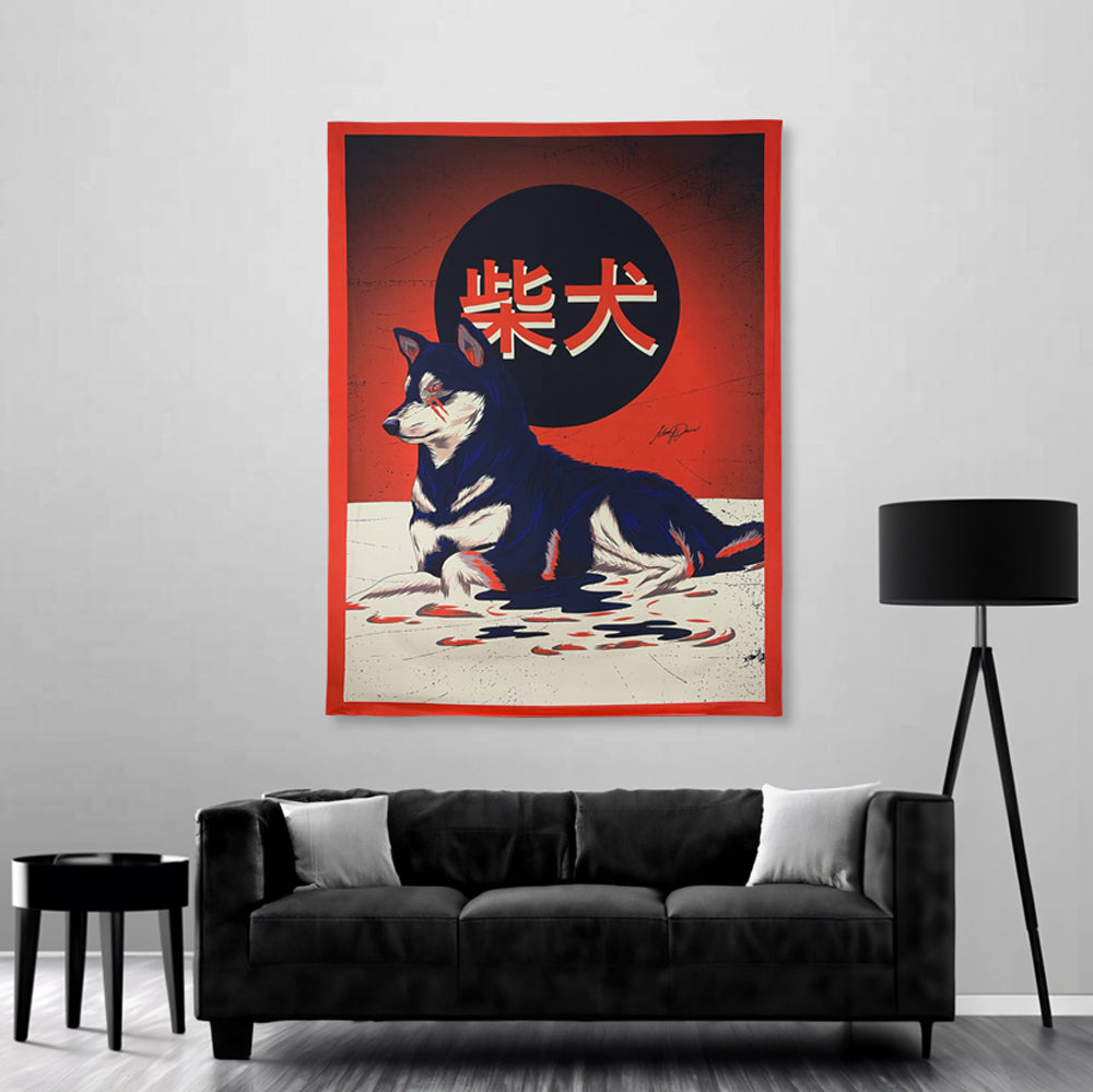 Shiba Inu Tapestry