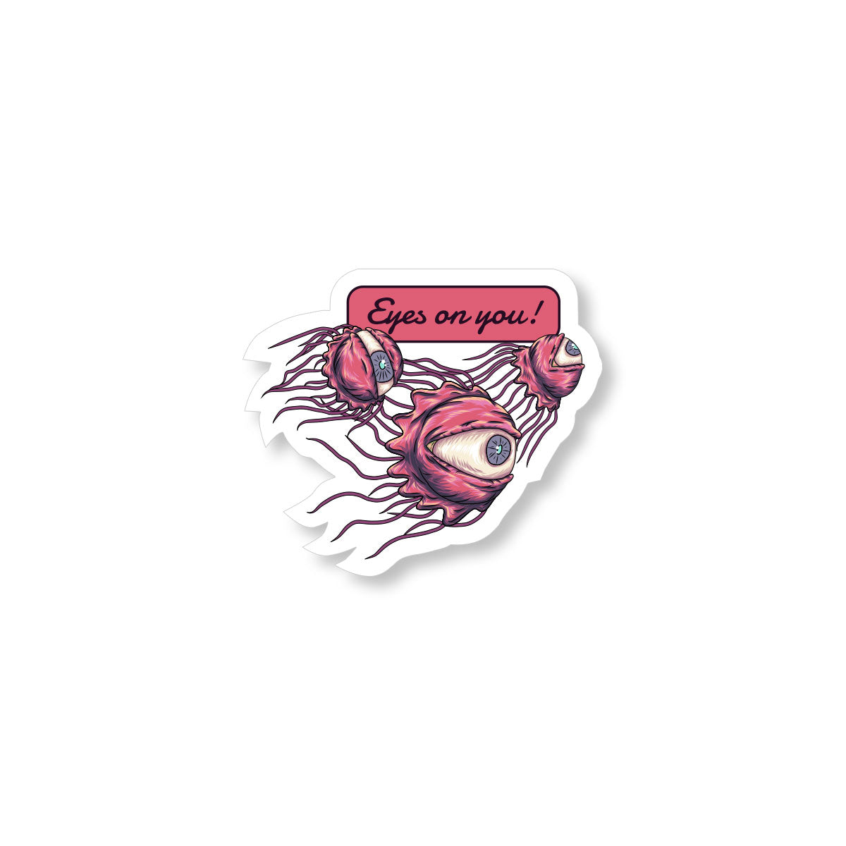 Eyes On You Sticker