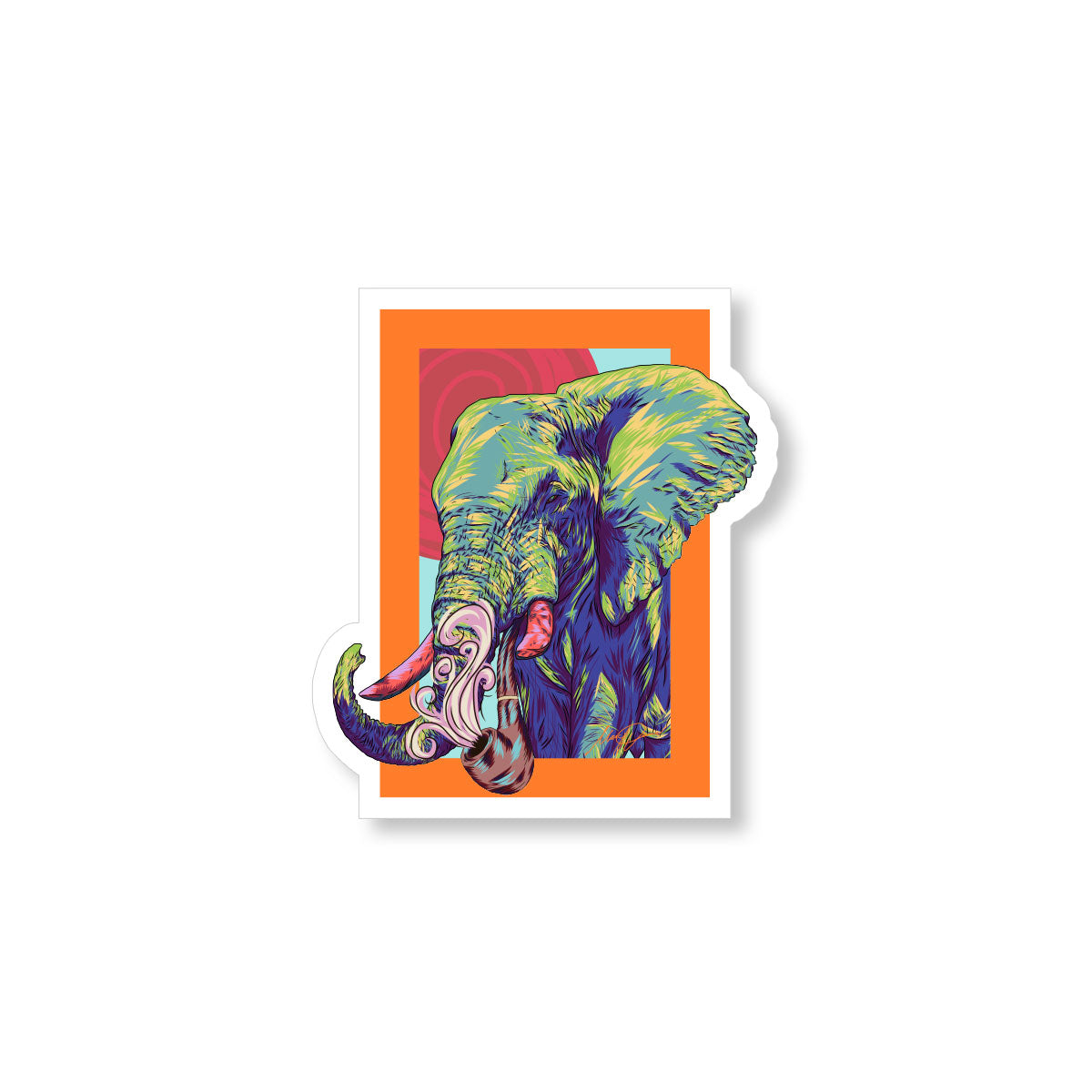 Elephant Sticker