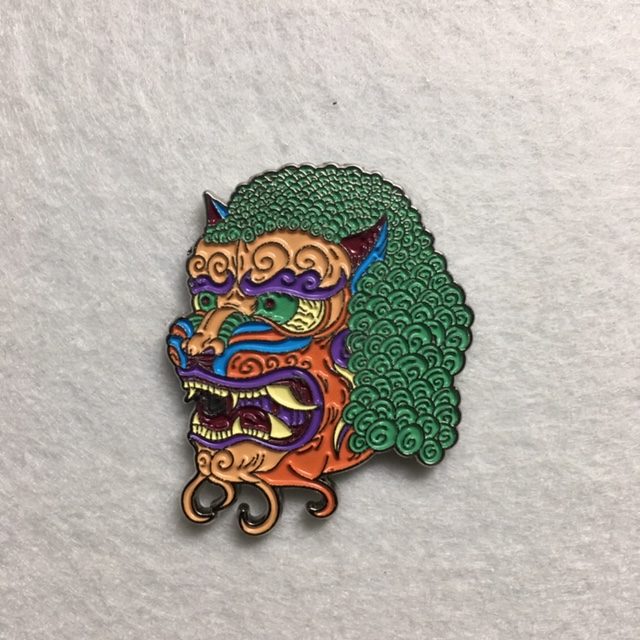 Foo Dog Pin
