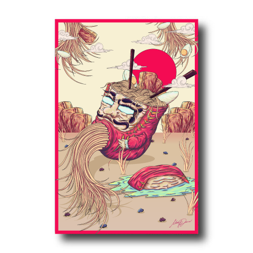 Daruma Ramen Prints