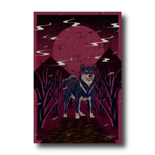 Shuba Inu Forest Prints