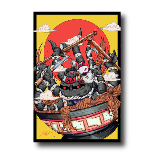 Siu Mai Death god Prints