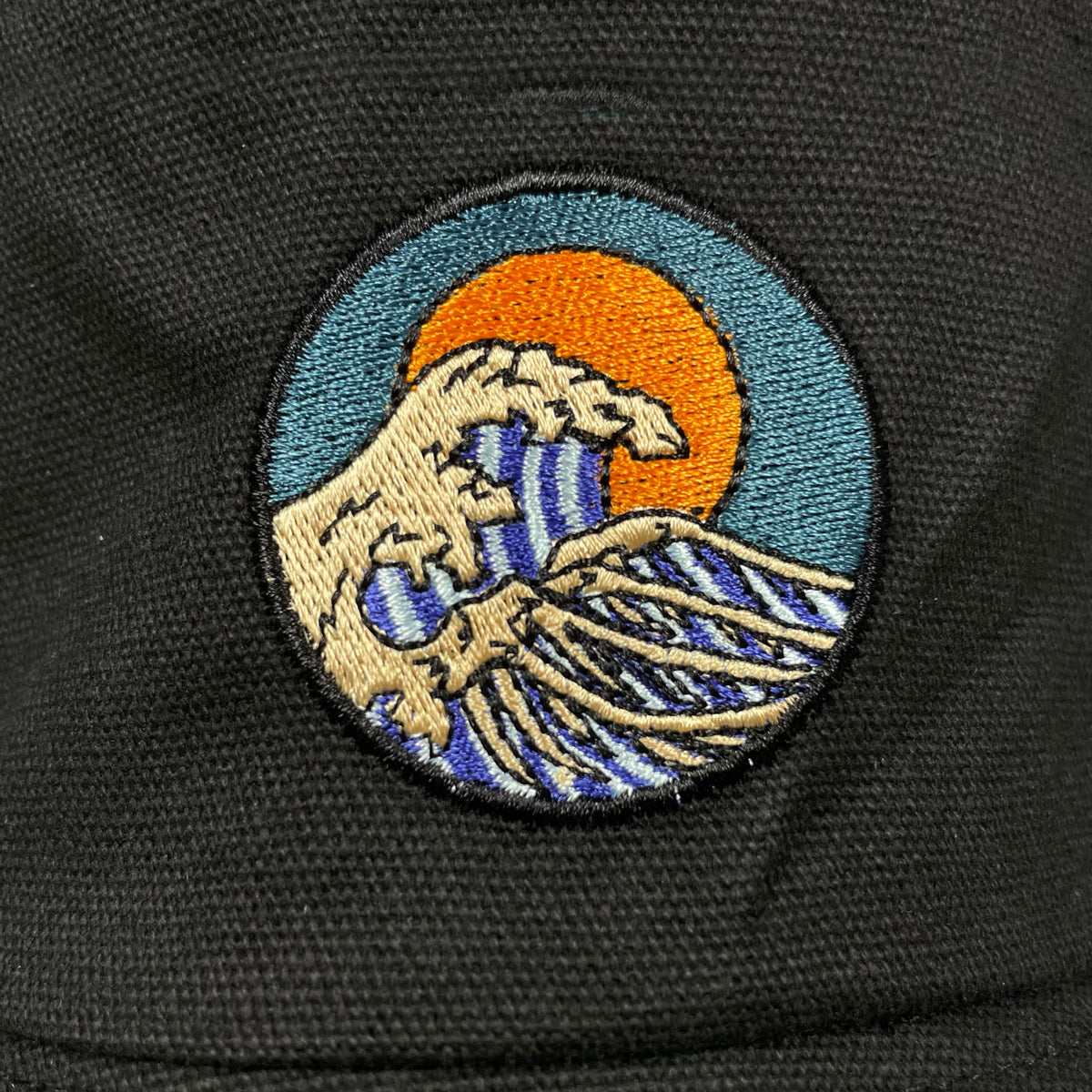 Wave Embroidery Bucket Hats