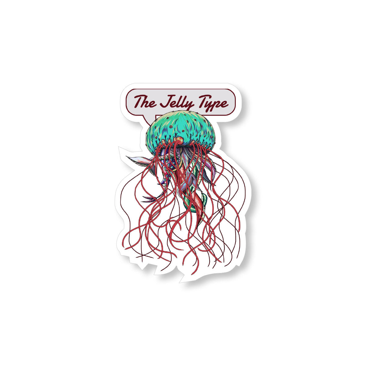 The Jelly Type Sticker