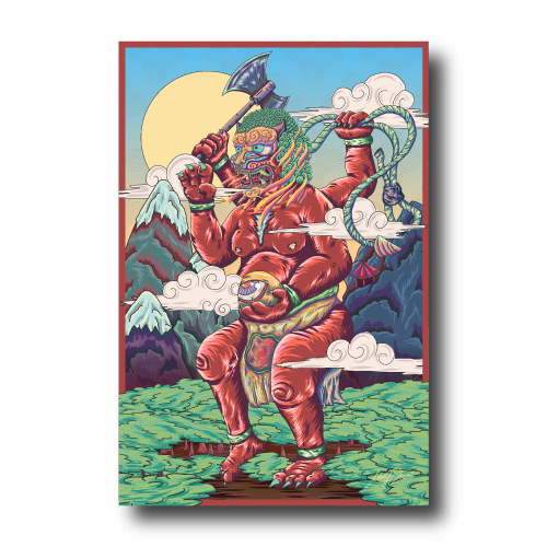 Foodog Ganesh Prints